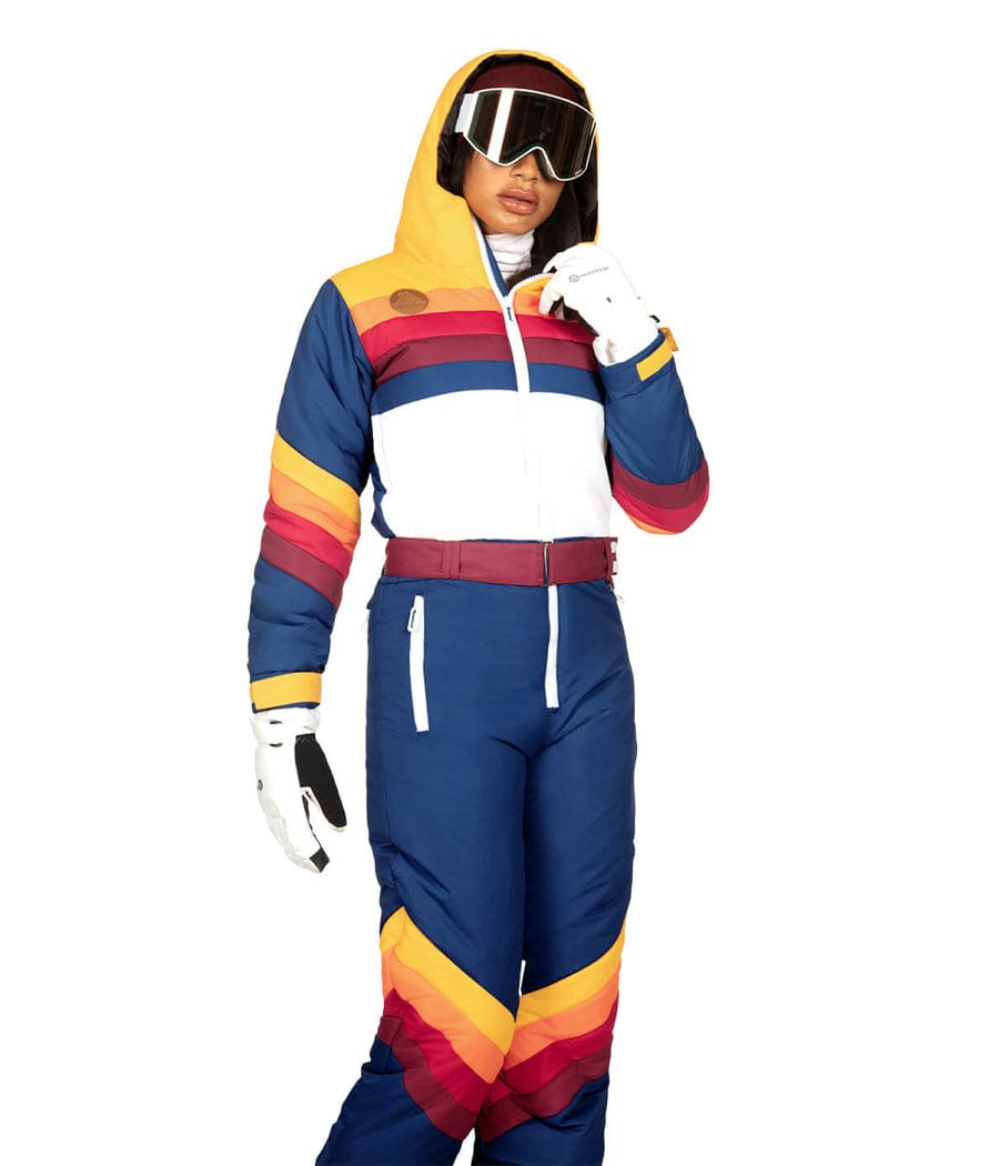 Vintage Freestyle Snow Suit Women s Ski Snowboard Apparel