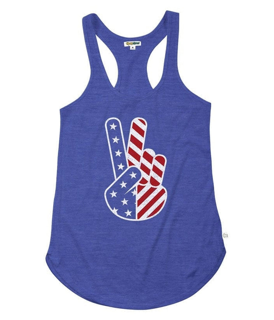 Women's Patriotic Peace Tank Top