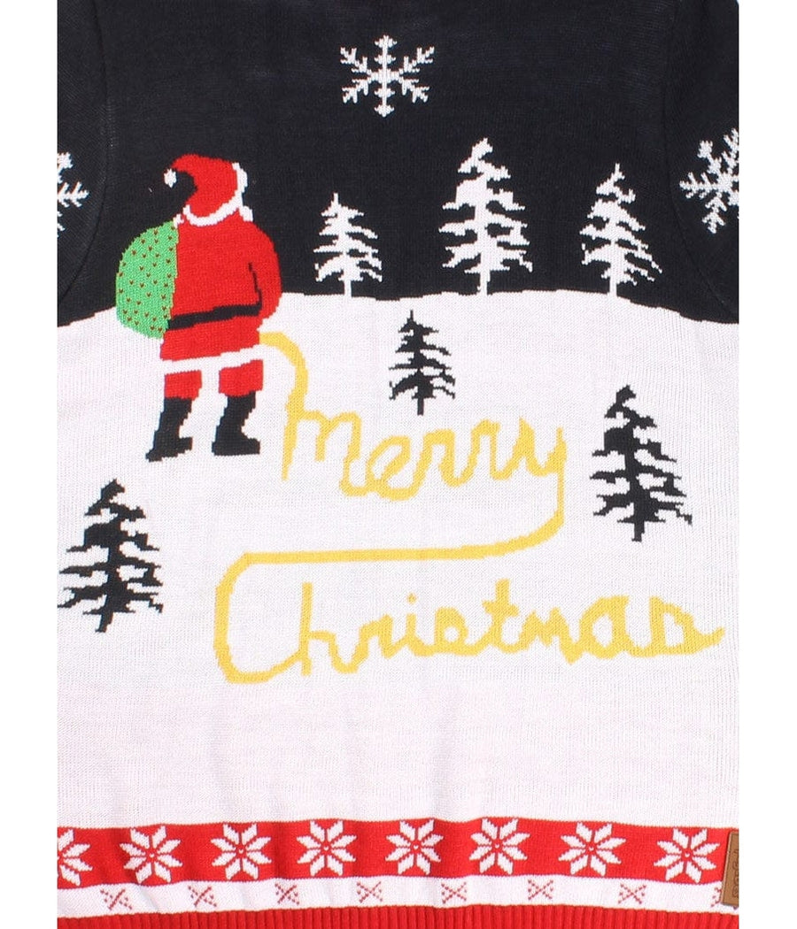 Men's Yellow Snow Ugly Christmas Sweater Image 4