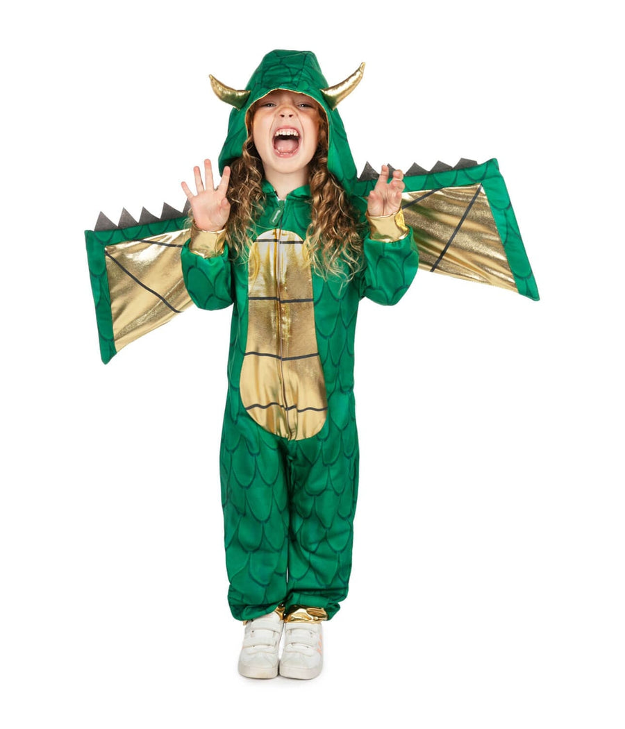Girl's Dragon Costume Image 2